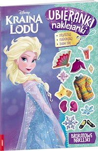 Kraina Lodu Ubieranki, naklejanki -  - książka
