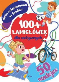 100 + łamigłówek dla aktywnych - zbiorowa praca - książka