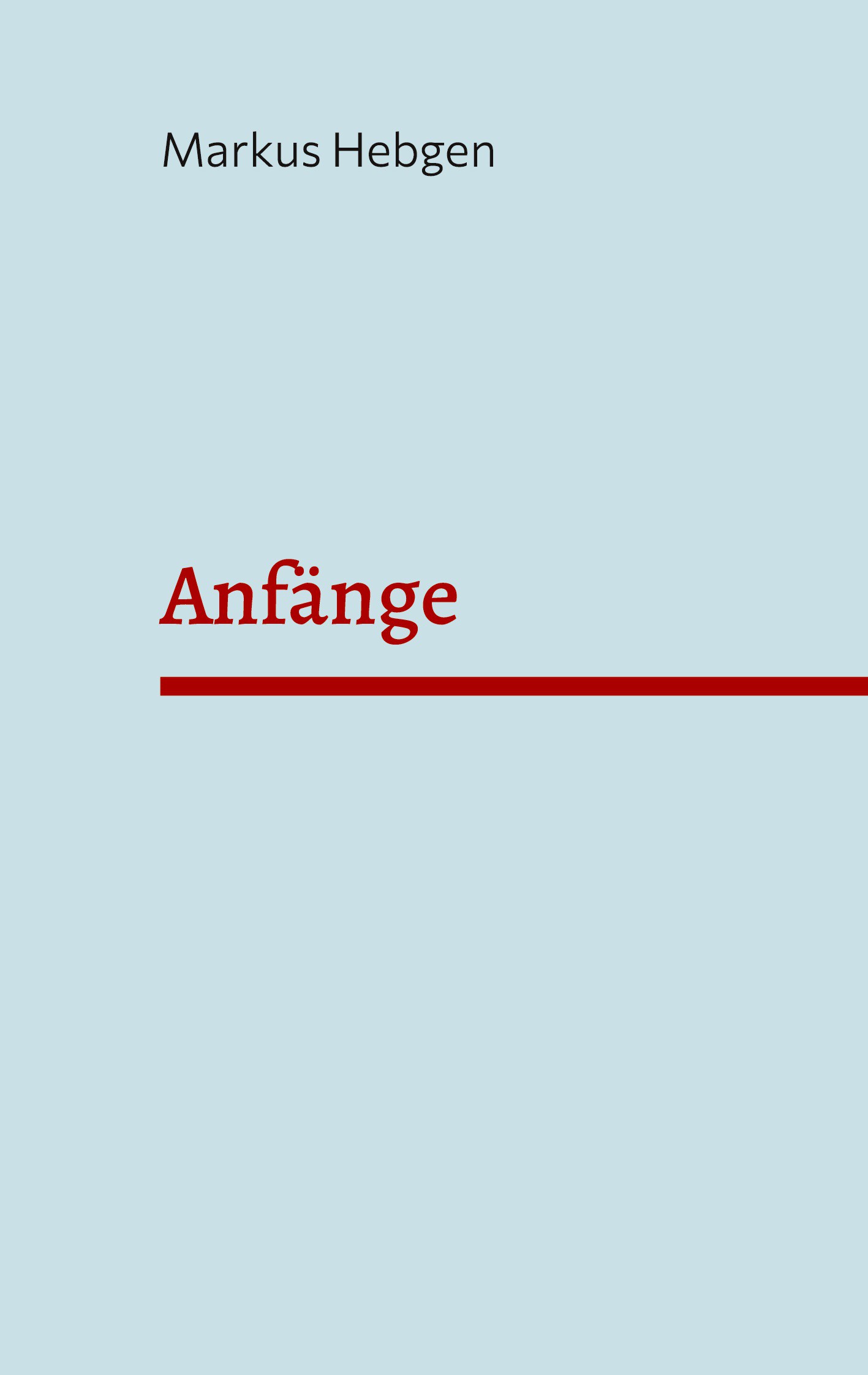 Anfänge