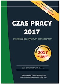 Czas pracy 2017 Przepisy z praktycznym komentarzem -  - książka