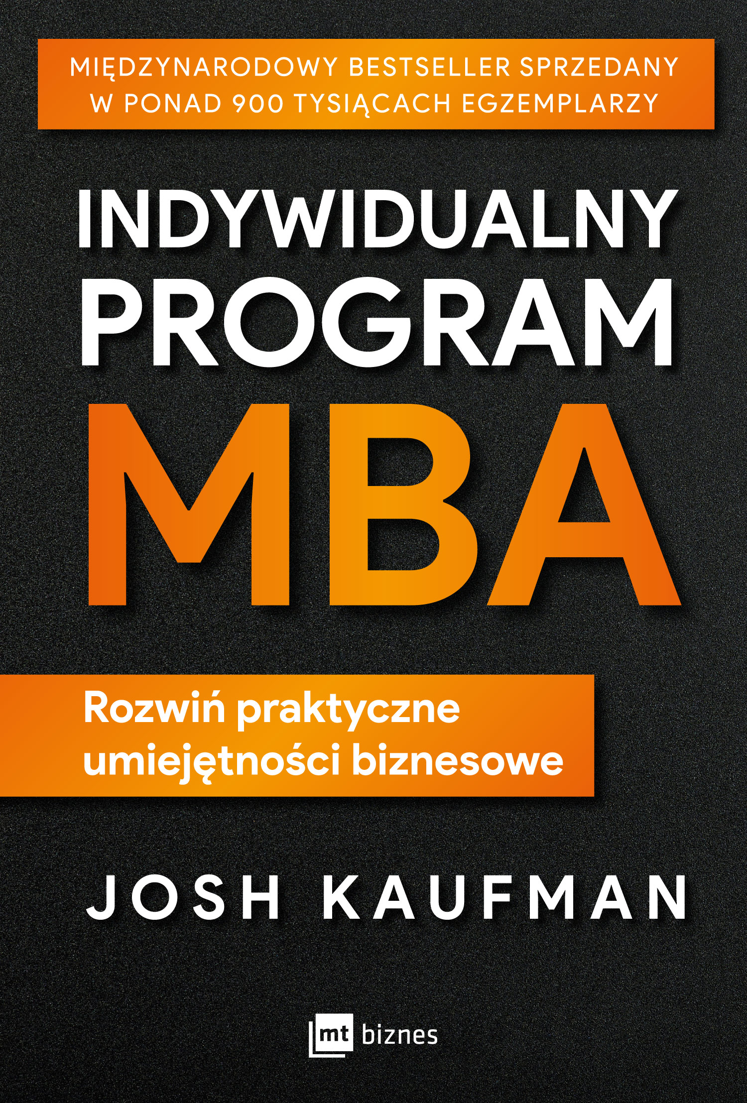 Okładka:Indywidualny program MBA 