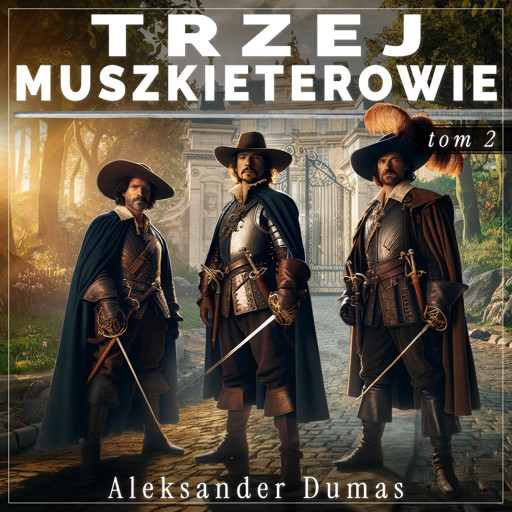 Okładka książki Trzej muszkieterowie. Tom 2