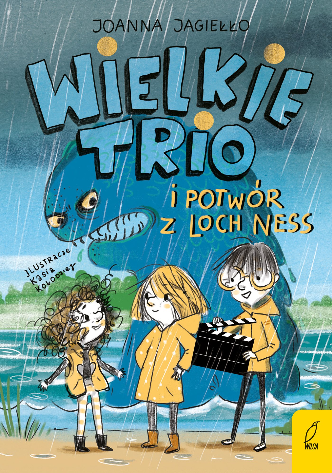 Okładka:Wielkie Trio. Wielkie Trio i potwór z Loch Ness. Tom 1 