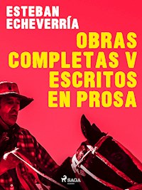 Obras Completas V Escritos en prosa - Esteban Echevarría - ebook