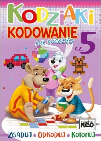 Kodziaki. Kodowanie na wesoło. Część 5 - zbiorowa praca - książka