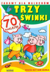 Trzy świnki Zabawy dla maluchów - Joanna Paruszewska - książka