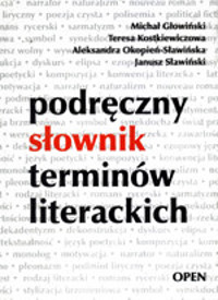 Podręczny słownik terminów literackich - Janusz Sławiński - ebook + książka