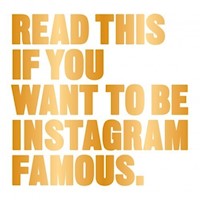 Read This If You Want to be Instagram Famous - Carroll Henry - książka