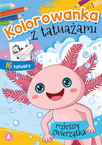 Kolorowanka z tatuażami Rozkoszne zwierzaczki -  - książka