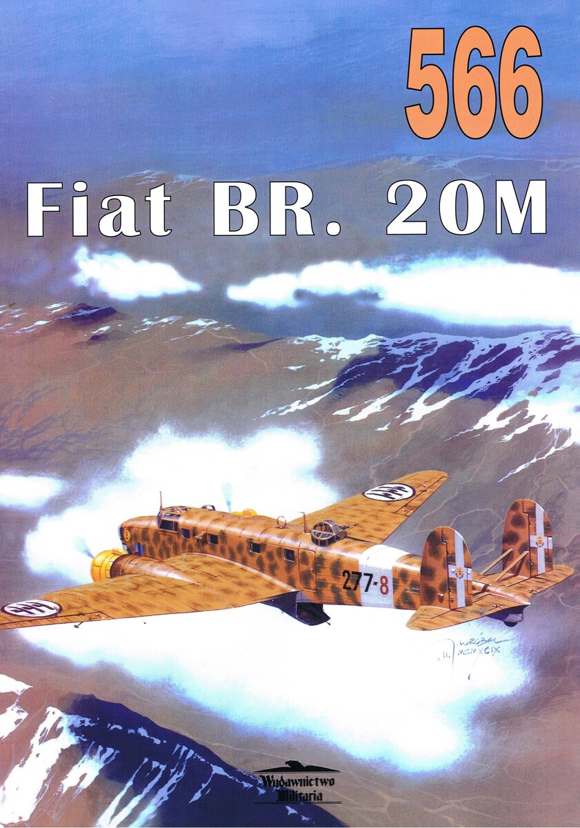 Fiat BR. 20M. Tom 566 - Janusz Ledwoch - książka