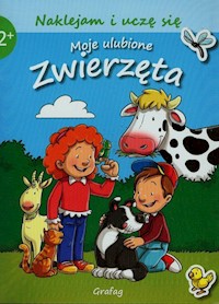 Naklejam i uczę się Moje ulubione zwierzęta -  - książka