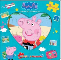 Peppa Pig Świat do odkrycia Książka z puzzlami -  - książka