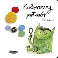 Kolorowy potwór. Książka kartonowa - Llenas Anna - książka