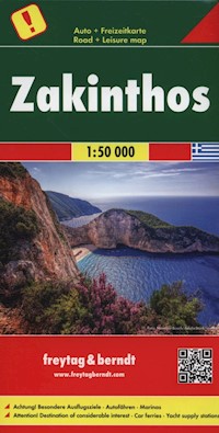 Mapa Zakinthos 1:50 000 -  - książka