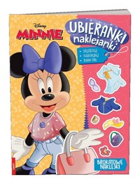 Minnie Ubieranki naklejanki -  - książka