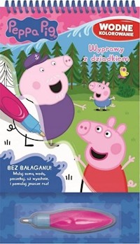 Peppa Pig Wodne kolorowanie Wyprawy z dziadkiem -  - książka