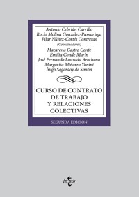 Curso de contrato de trabajo y relaciones colectivas - Antonio Cebrián Carrillo - ebook