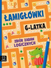 Zbiór zabaw logicznych. Łamigłówki 6-latka - Beata Karlik - książka