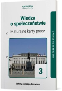 Wiedza o społeczeństwie 3 Maturalne karty pracy Zakres rozszerzony - Walendziak Mikołaj, Walendziak Iwona - książka