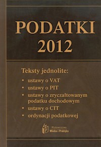 Podatki 2012 -  - książka