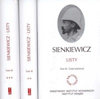 Listy Tom 3 Część 1-3 - Henryk Sienkiewicz - książka