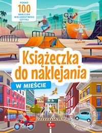 W mieście Książeczka do naklejania -  - książka