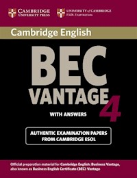Cambridge BEC Vantage 4 Student's Book with answers -  - książka