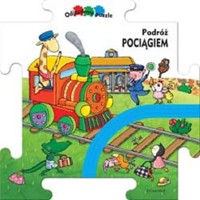 Odjazdowe Puzzle Podróż pociągiem -  - książka