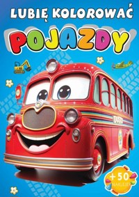 Pojazdy Lubię kolorować -  - książka