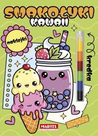 Modułowa kredka. Smakołyki kawaii z naklejkami - zbiorowa praca - książka