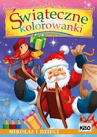 Świąteczne kolorowanki Mikołaj i dzieci - Rajch Artur - książka