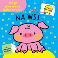 Moje pierwsze kolorowanki. Na wsi - zbiorowa praca - książka