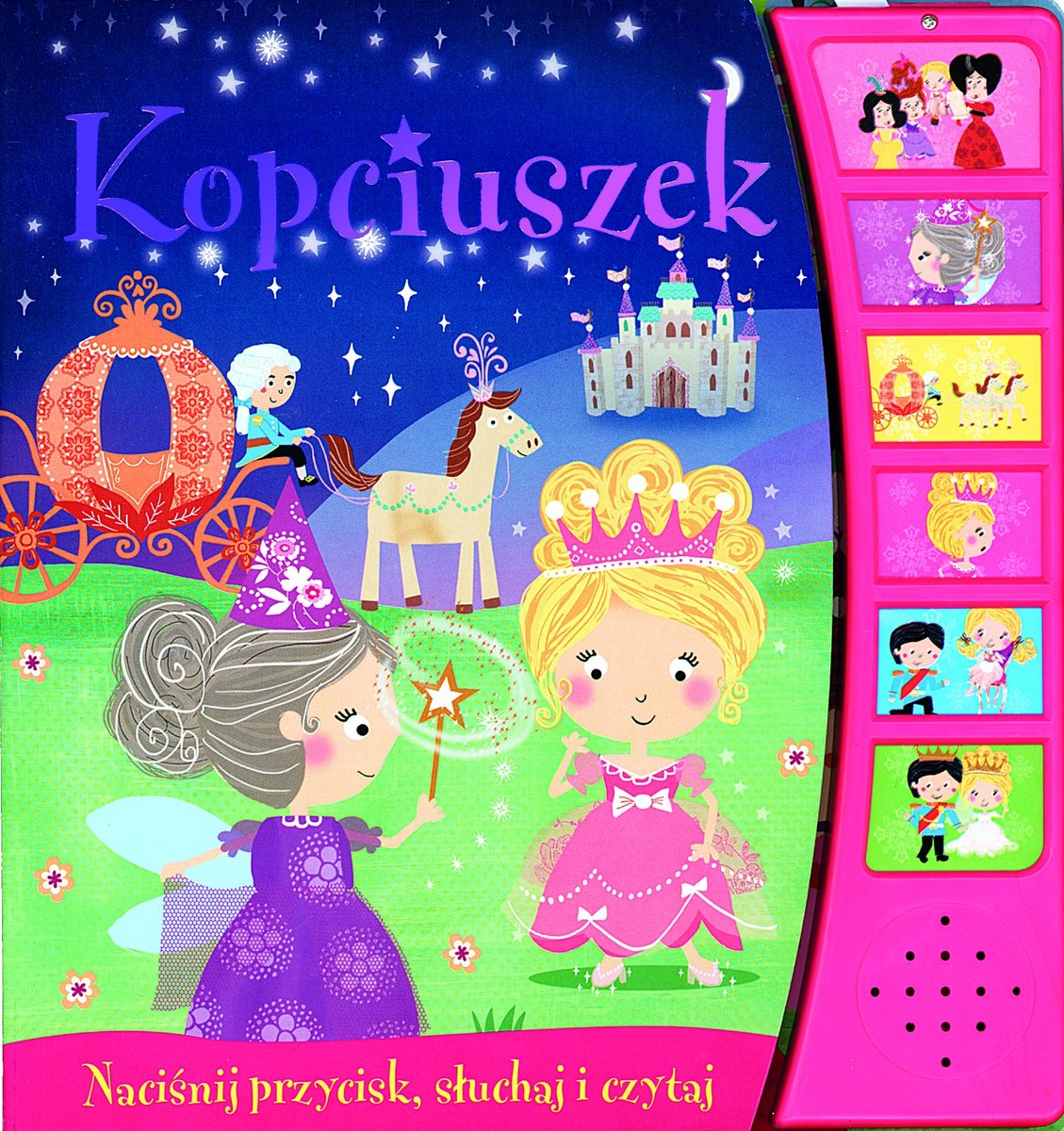 Kopciuszek. Naciśnij przycisk -  - książka