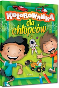 Kolorowanka dla chłopców - Widermańska-Spala Daria - książka