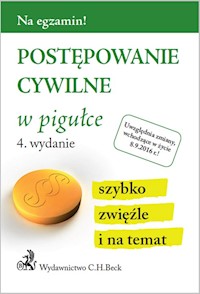 Postępowanie cywilne w pigułce -  - książka