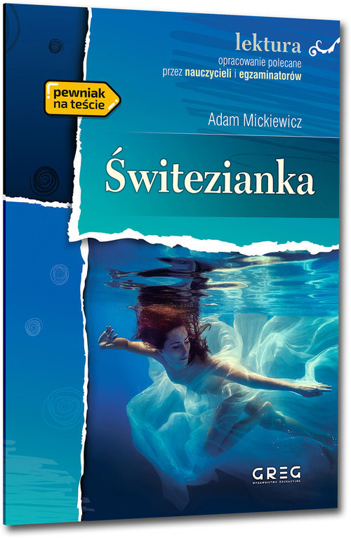 Świtezianka (lektura z opracowaniem) - Adam Mickiewicz - ebook + audiobook + książka