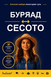 The Language Guide for Travelers - Buryat to Sesotho - YouGuide - ebook