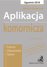 Aplikacja komornicza Pytania odpowiedzi tabele - Stepaniuk Mariusz - książka