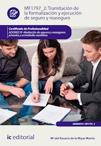 Tramitación de la formalización y ejecución de seguro y reaseguro. ADGN0210 - Mª del Rosario de la Miyar Martín - ebook