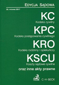 Kodeks cywilny Kodeks postępowania cywilnego Kodeks rodzinny i opiekuńczy Koszty sądowe cywilne oraz inne akty prawne - - książka