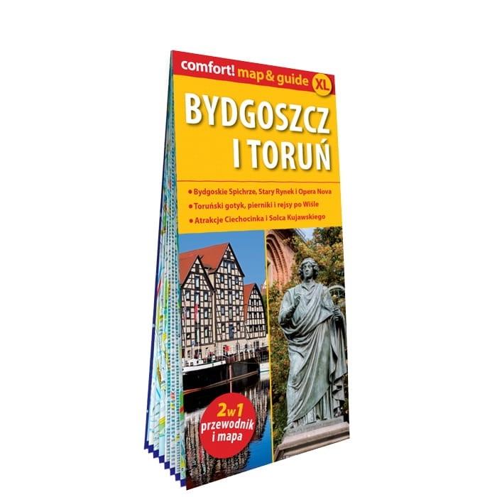 Comfort! map&guide Bydgoszcz i Toruń 2w1 - zbiorowa praca - książka