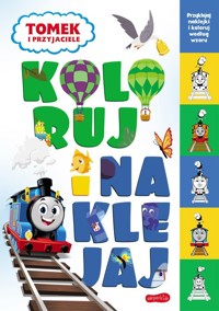 Tomek i przyjaciele. Koloruj i naklejaj 2 -  - książka