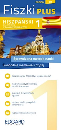 Hiszpański Fiszki PLUS dla średnio zaawansowanych 1 - Poneta Anna - książka