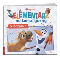 Disney Uczy mix Elementarz matematyczny ćwiczenia -  - książka