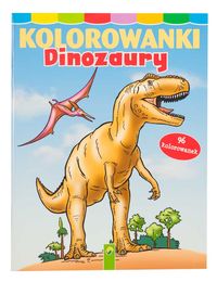 Kolorowanki Dinozaury -  - książka