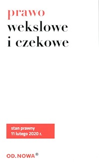 Prawo wekslowe i czekowe -  - książka