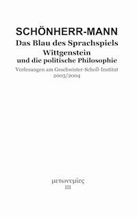 Das Blau des Sprachspiels - Hans-Martin Schönherr-Mann - ebook