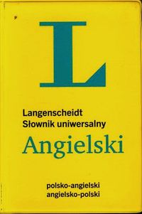 Langenscheidt Słownik uniwersalny angielski -  - książka