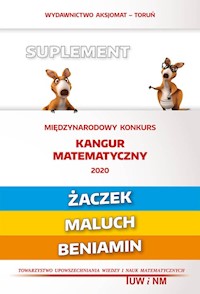 Matematyka z wesołym kangurem Suplement 2020 Żaczek/Maluch/Beniamin - - książka