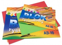 Kreska, Blok rysunkowy kolorowy A4/16k -  - książka
